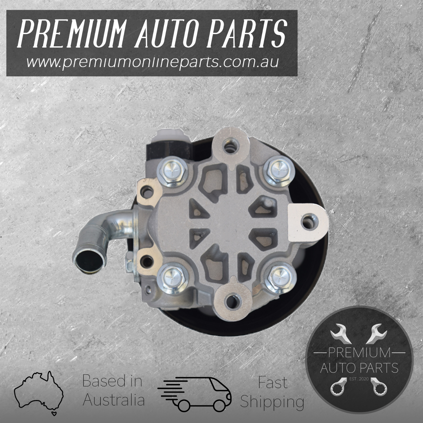 Power Steering Pump suits Holden Colorado RG 2.8L Turbo Diesel 2012 - 2016