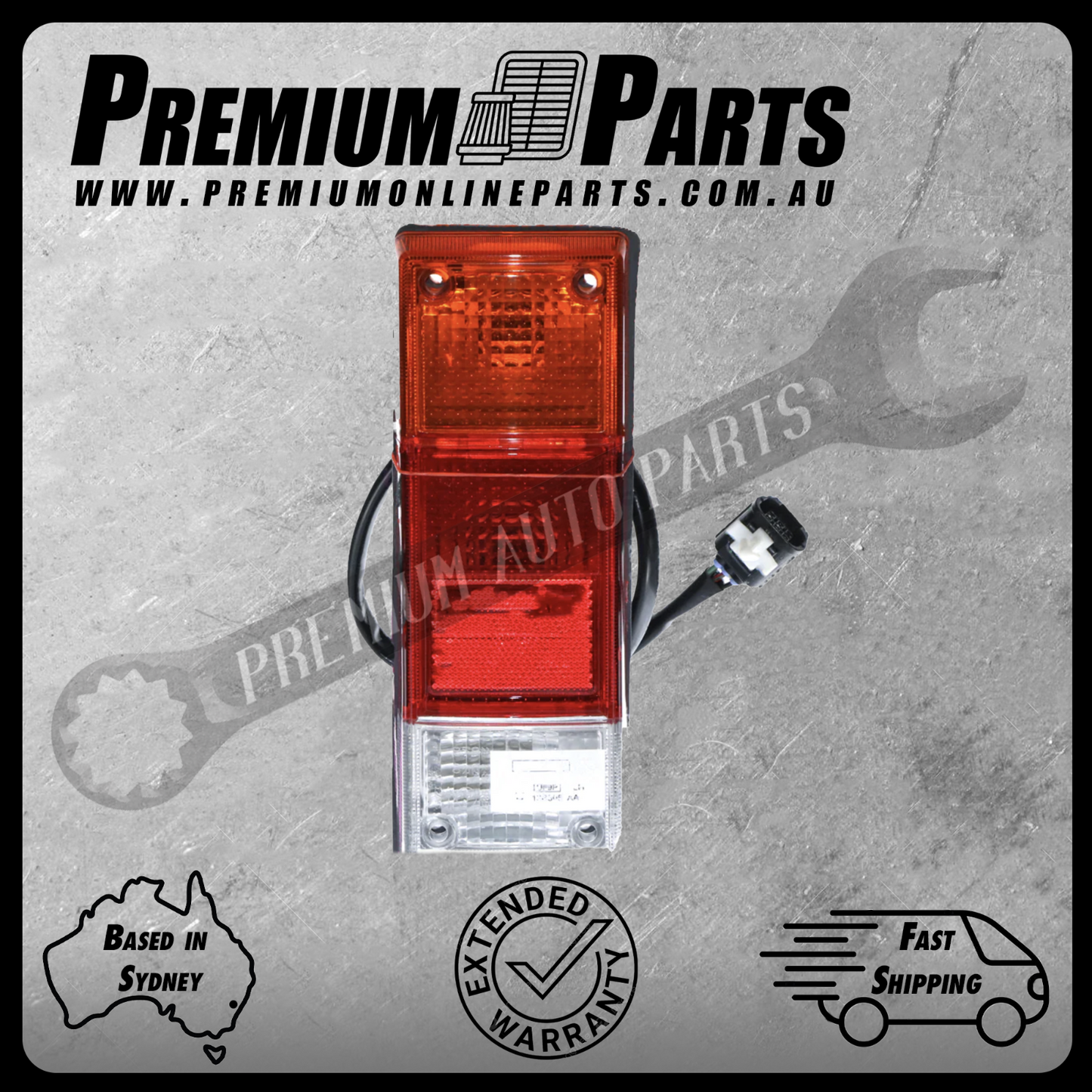 Tail Lamp Light RIGHT Side suit Ford Ranger & Mazda BT50 Cab Chassis 15-On *OEM*