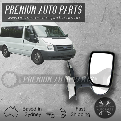 Side Door Mirror RIGHT RH Suits Ford Transit VH VJ VM 00-13 Electric (Short Arm)