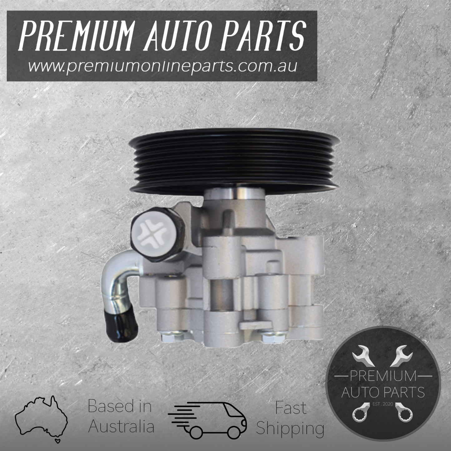 Power Steering Pump suits Holden Colorado RG 2.8L Turbo Diesel 2012 - 2016