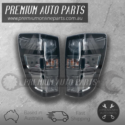 Tail Lamp Light Rear PAIR suit Mazda BT-50 BT50 TF 07/2020-On (Halogen) TINTED