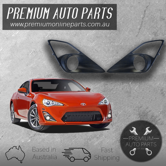 Front Bumper Bar Fog Light Cover Set [OEM GENUINE ] Suits Toyota 86 2012-2016